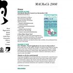 MACROCK 2008 Homepage art featuring bears